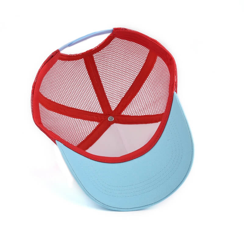 mens mesh cheap custom 5 panel trucker cap/applique embroidered patch gorras trucker hats 6